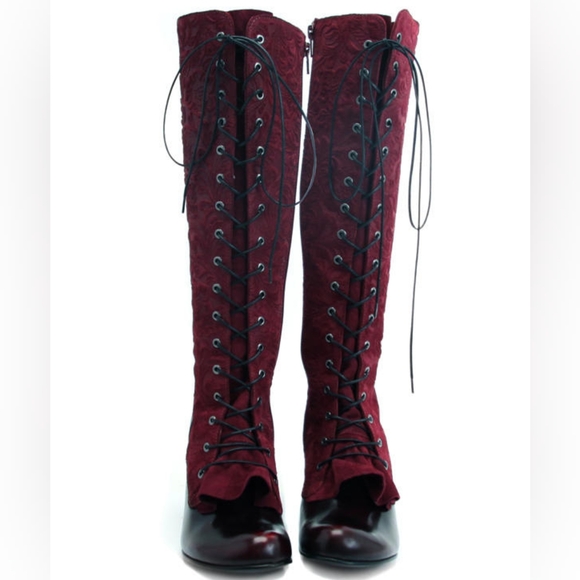 ISO Fluevog Baroque Velazquez Boots ISO - Picture 2 of 2